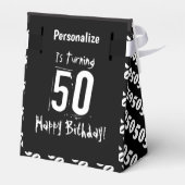 50歳の誕生日パーティーだ フェイバーボックス (裏面サイド)