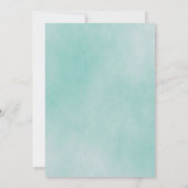 50歳の誕生日パーティーは緑の肉が多い 招待状 (裏面)