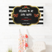 50歳の誕生日パーティーへようこそ 横断幕 (インサイチュ)