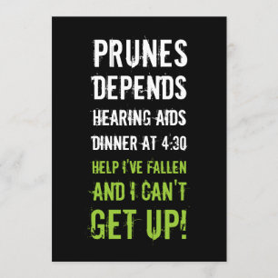 50歳の誕生日パーティーオールドフォーク招待状 招待状