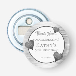 50歳の誕生日パーティーギフトシルバー 栓抜き