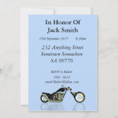 50歳の誕生日パーティー招待状 招待状 (裏面)