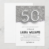 50歳の誕生日パーティー招待状 招待状 (正面/裏面)