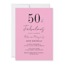 50歳の誕生日パーティー ファビュラスな50歳の台本