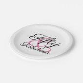 50歳の誕生日パーティー ペーパープレート (アングル)