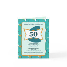 50歳の誕生日パーティー レトロミッドセンチュリー どの年齢にも