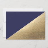 50歳の誕生日パーティー 招待状 (裏面)