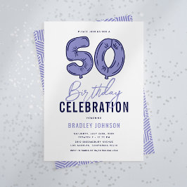 50歳の誕生日パーティー 招待状