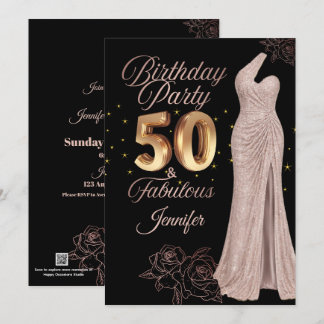 50歳の誕生日フォトグリーティングカード|オーダーメイド シーズンカード