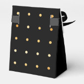 50歳の誕生日ブラック金ゴールドhello 50 name script フェイバーボックス (裏面サイド)