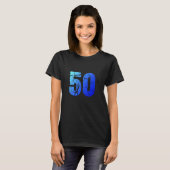 50歳の誕生日プレゼント50歳 Tシャツ (正面フル)