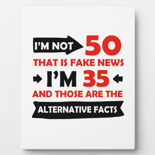 50歳の誕生日プレゼント フォトプラーク (正面)