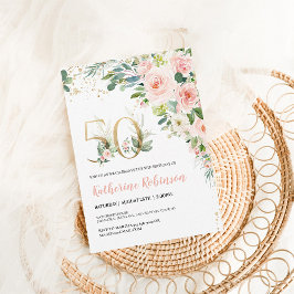 50歳の誕生日招待状大人の誕生日 招待状