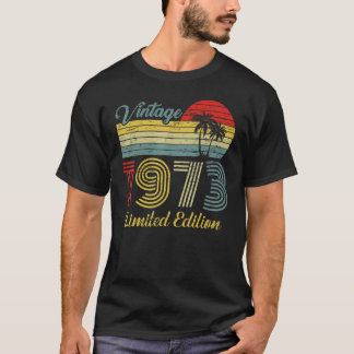 50歳の誕生日現在のヴィンテージ1973 B日G Tシャツ