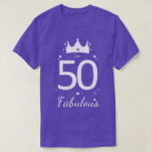 50歳の誕生日5 Tシャツ (デザイン正面)