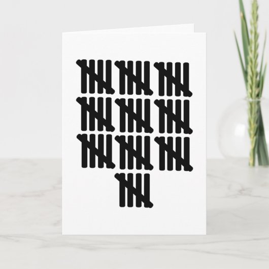 50歳の誕生日 カード (正面)