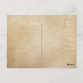 50歳の誕生日 クラシック マッスル カー 感謝 ポストカード (裏面)