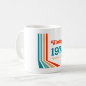 50歳の誕生日 コーヒーマグカップ (正面左)