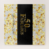 50歳の誕生日 ジグソーパズル (横)