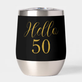 50歳の誕生日 ブラックゴールド 誕生日パーティーファーバー