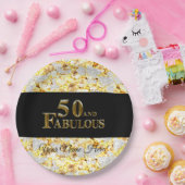 50歳の誕生日 ペーパープレート (パーティー)