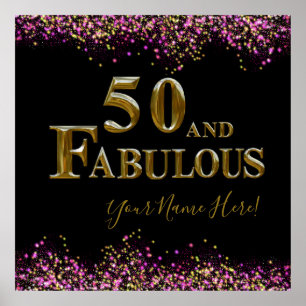 50歳の誕生日 ポスター