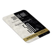 50歳の誕生日 保存日付 マグネット (右側)