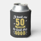 50歳の誕生日 缶クーラー (缶正面)