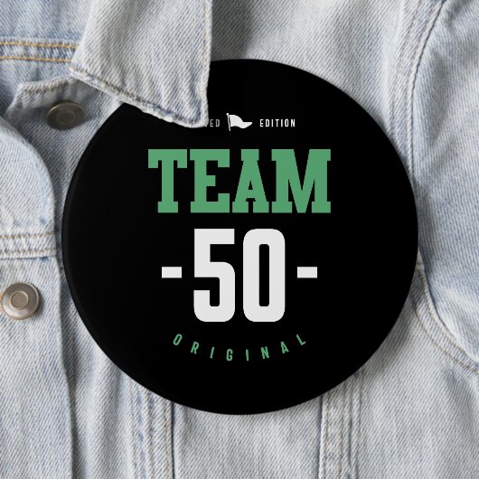 50歳の誕生日 缶バッジ (インサイチュ)