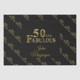 50歳の誕生日 薄葉紙
