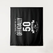 50歳の誕生日 - 50回目の誕生日 面白いプレゼント タペストリー (正面)