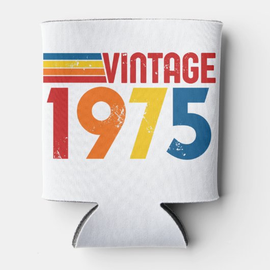 50歳の誕生日Tシャツ 缶クーラー (正面)