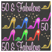 50歳のSTILETO QUEEN ファブリック (クローズアップ)