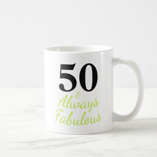 50歳もいつだっておしゃれ コーヒーマグカップ (右)