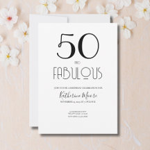 50歳バツグンの50歳の誕生日パーティー