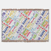 50歳ユニークの誕生日プレゼント スローブランケット (正面)