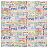 50歳ユニークの誕生日プレゼント ファブリック (見本)