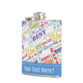 50歳ユニークの誕生日プレゼント フラスク (左)