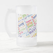 50歳ユニークの誕生日プレゼント フロストグラスビールジョッキ (左)