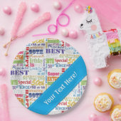 50歳ユニークの誕生日プレゼント ペーパープレート (パーティー)