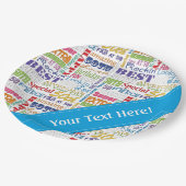 50歳ユニークの誕生日プレゼント ペーパープレート (アングル)