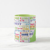 50歳ユニークの誕生日プレゼント マグカップ (中央)