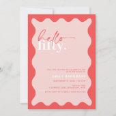 50歳鮮やかの誕生日パーティー 招待状 (正面)