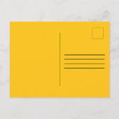 50歳 & ファビュラス ゴールド バーチャル誕生日招待状 ポストカード (裏面)