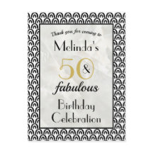 50歳 & ファビュラス 誕生日パーティー 感謝の気持ち