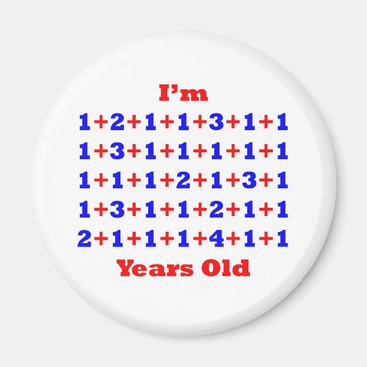 50歳！ マグネット (正面)