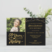 50歳 | 50年の撮影 招待状 (スタンド正面)