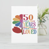 50歳 - 50年愛されてきた 招待状 (スタンド正面)