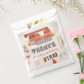 50消防車の治療バッグ | Fire誕生日 フェイバーバッグ (封をした状態)