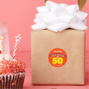 50無地のでオ素晴らしレンジ ラウンドシール